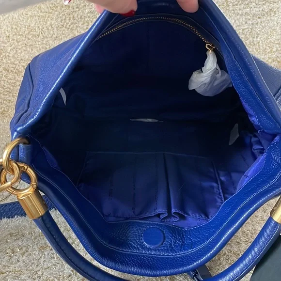 Marc by Marc Jacob’s too hot too handle leather hobo in deep ultraviolet - Picture 5 of 5